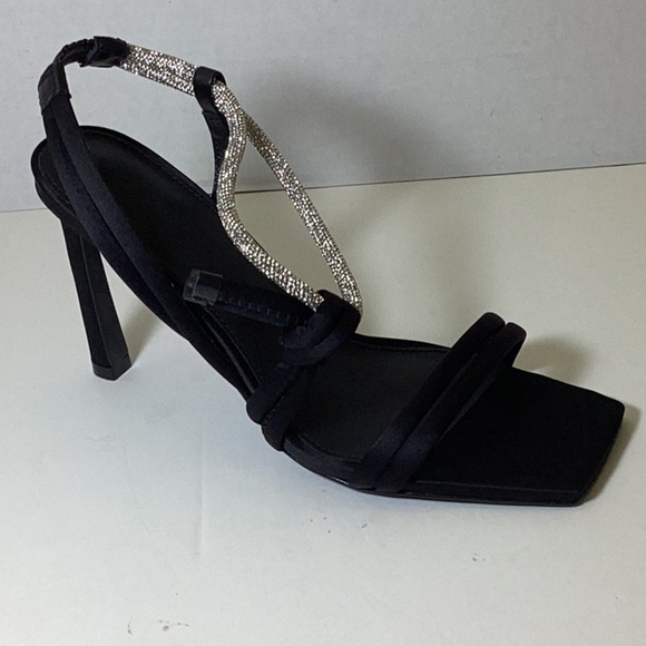 SIMKHAI
Women's Cassie Crystal Strappy Heel Sandal - Picture 4 of 10